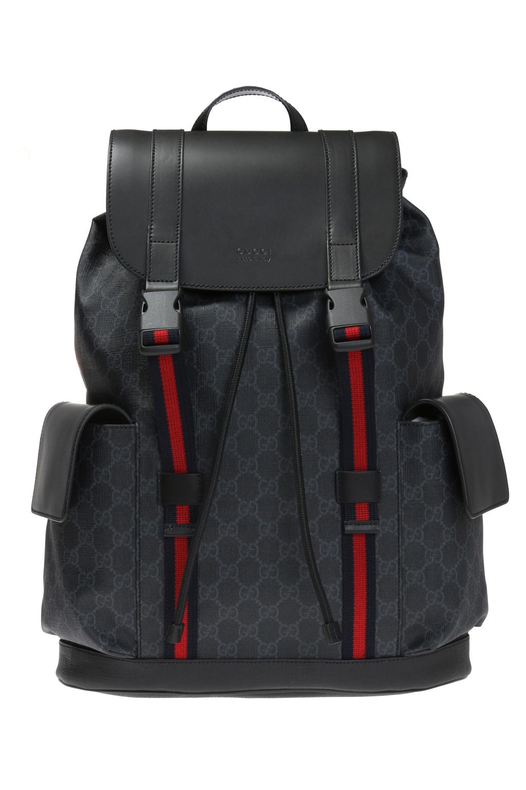 Grey 'GG Supreme' canvas backpack Gucci - Vitkac GB